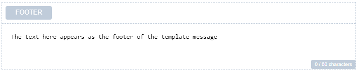 template footer