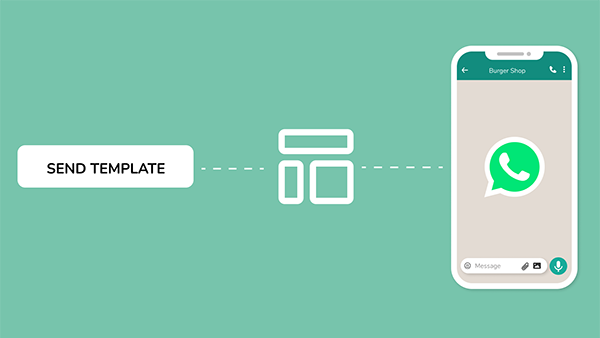 How to send WhatsApp template