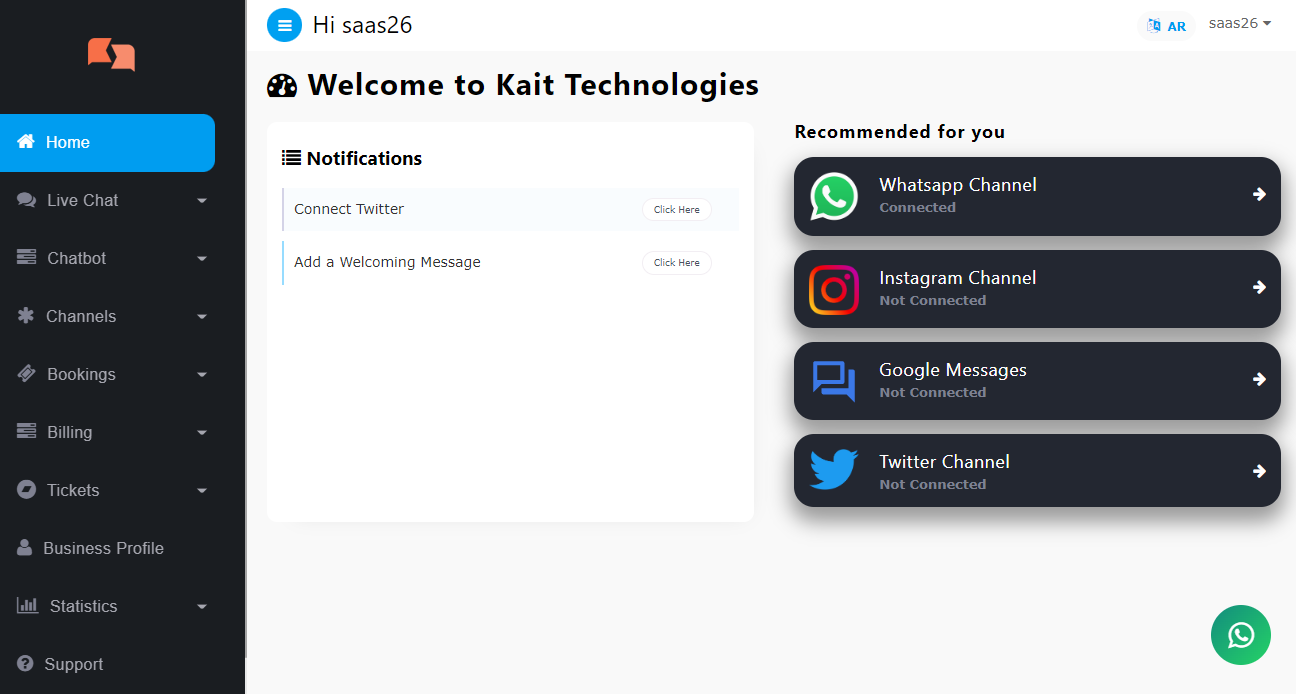 Kait Landing Page